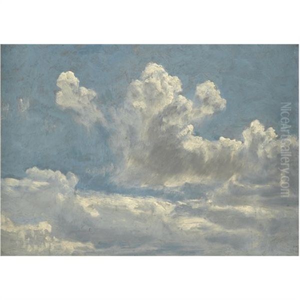 Cloud (study) Oil Painting by John Constable