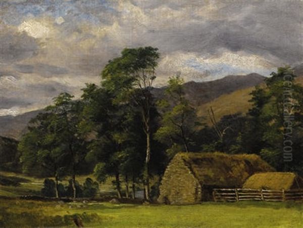 View Of Langham, Suffolk Oil Painting by John Constable