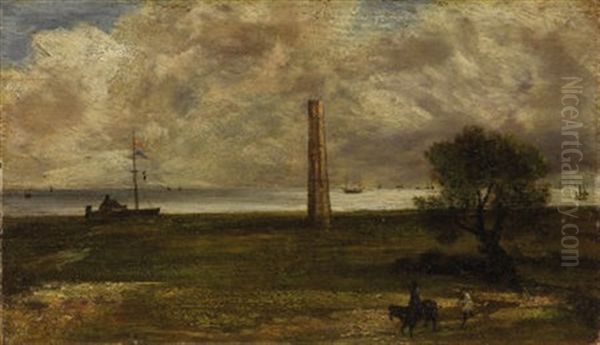 Walton On The Naze, Essex Oil Painting by John Constable