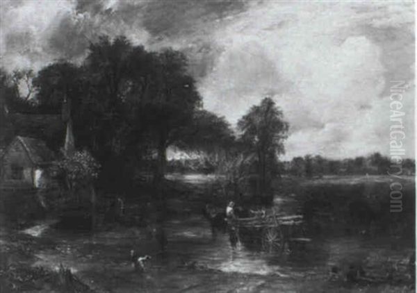 The Haywain Oil Painting by John Constable