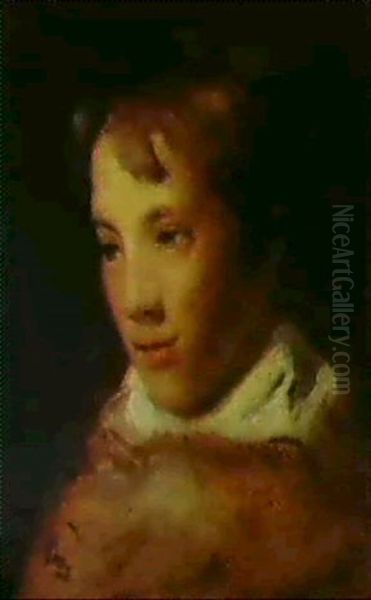 Portrait Of The Artist's Eldest Son, John Charles Oil Painting by John Constable