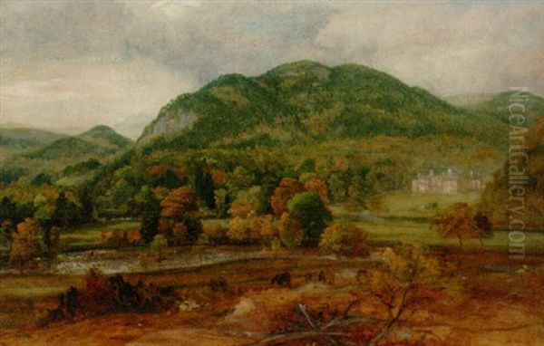 Loughrigg Fell, Cumbria Oil Painting by Lionel Bicknell Constable