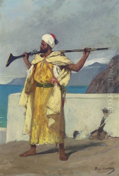 The Watchful Guard Oil Painting by Jean Joseph Benjamin Constant