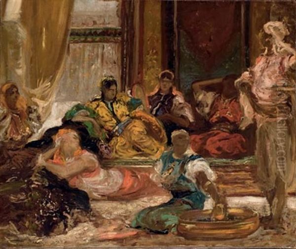 Femmes Au Harem by Jean Joseph Benjamin Constant