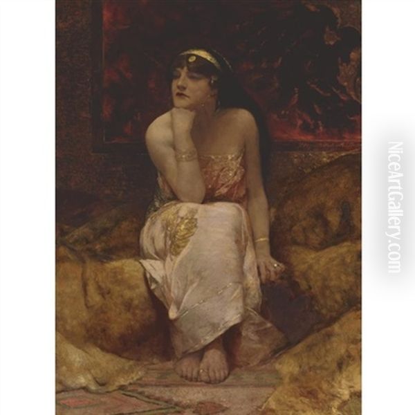 Heriodiade Oil Painting by Jean Joseph Benjamin Constant