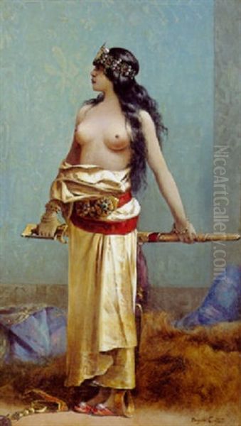 Judith Oil Painting by Jean Joseph Benjamin Constant