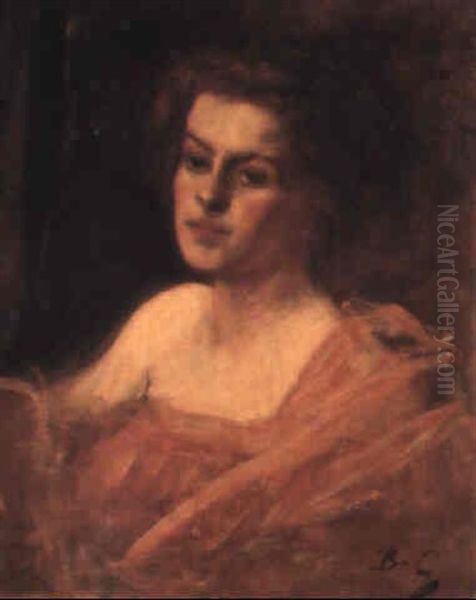 Portrait Presume De La Princesse Youssoupov Oil Painting by Jean Joseph Benjamin Constant