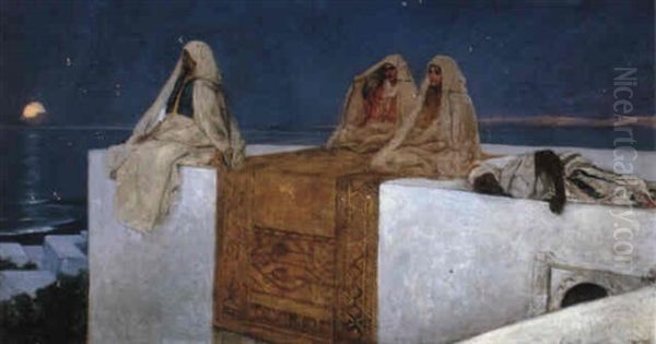 Arabian Nights Oil Painting by Jean Joseph Benjamin Constant