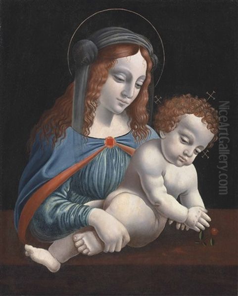 The Madonna And Child Oil Painting by Bernardino dei Conti