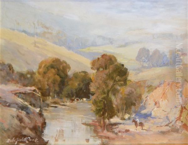 Morning Muster Oil Painting by William Delafield Cook Sr.