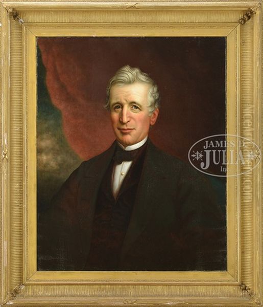 Portrait Of Rockwell Putnam Oil Painting by Nelson Cook