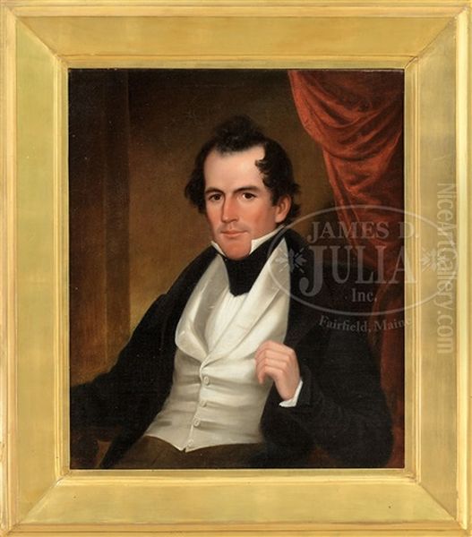 Portrait Of Colonel Edward A. Cabell Oil Painting by George Esten Cooke