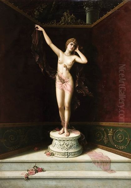 Pygmalion's Galatee Oil Painting by A.D.M. Cooper