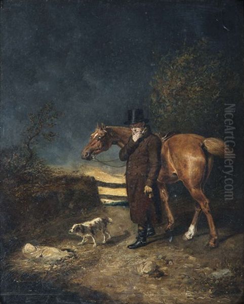 The Deserted Child Oil Painting by Abraham Cooper