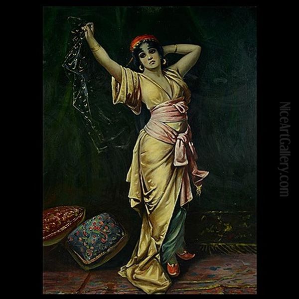 Gypsy Dancer Oil Painting by Astley David Middleton Cooper