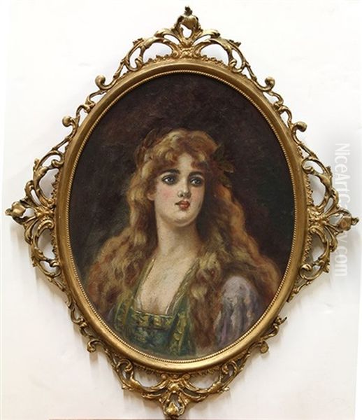 Lorelei Oil Painting by Astley David Middleton Cooper