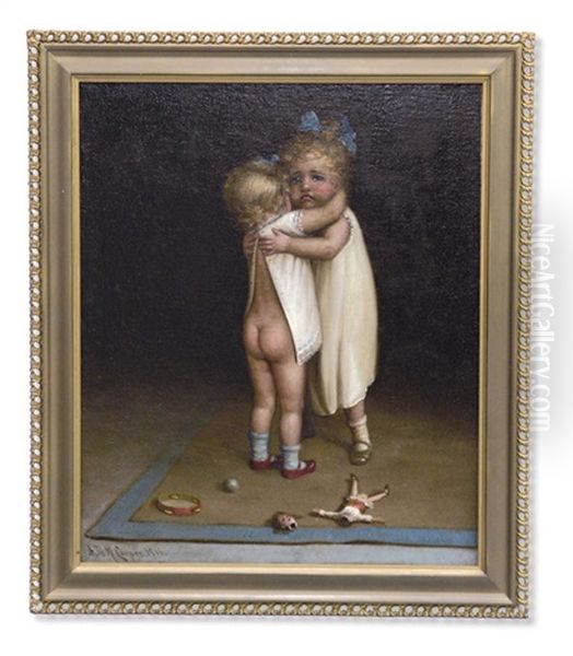 The Broken Doll Oil Painting by Astley David Middleton Cooper