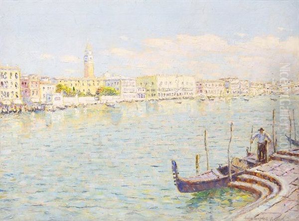 View Of Venice Oil Painting by Colin Campbell Cooper