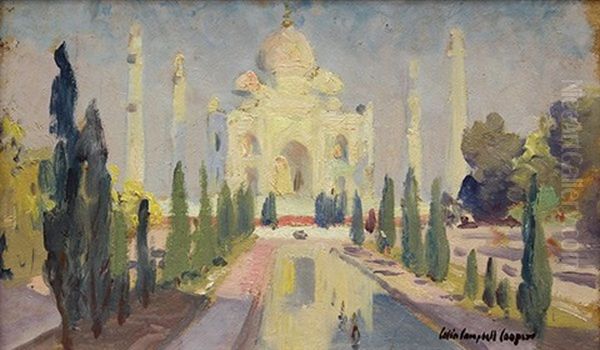 View Of The Taj Mahal by Colin Campbell Cooper