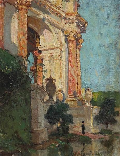 Palace Of Fine Arts, San Francisco Oil Painting by Colin Campbell Cooper