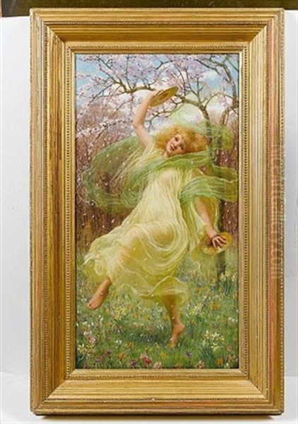 Spring Oil Painting by W. Savage Cooper