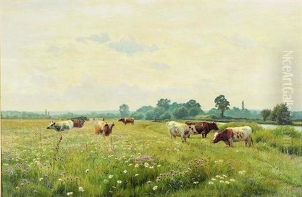 Broad Acres Oil Painting by William Sidney Cooper