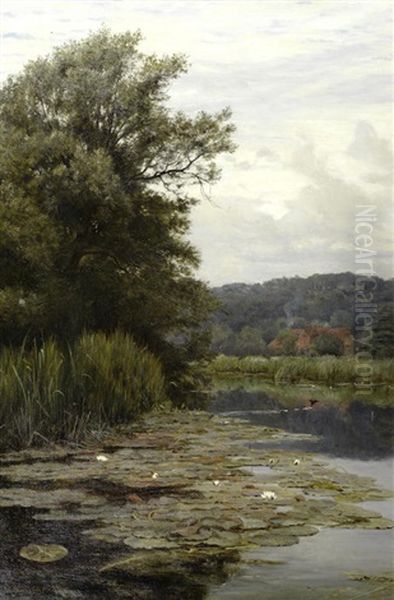 Hardwick House Oil Painting by William Sidney Cooper