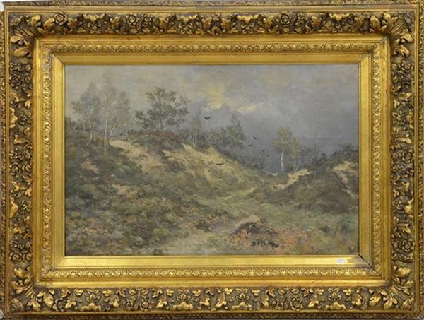 Paysage Dans La Campagne Bruxelloise Oil Painting by Joseph Theodore Coosemans