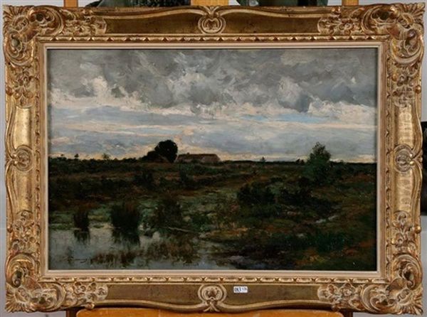 Paysage De Campine Oil Painting by Joseph Theodore Coosemans