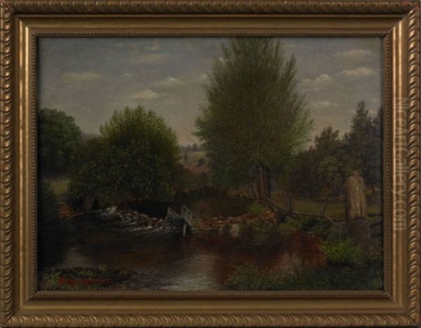 Landscape Oil Painting by George Cope