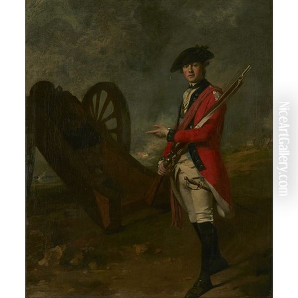 Portrait Of Major Patrick Campbell Oil Painting by John Singleton Copley