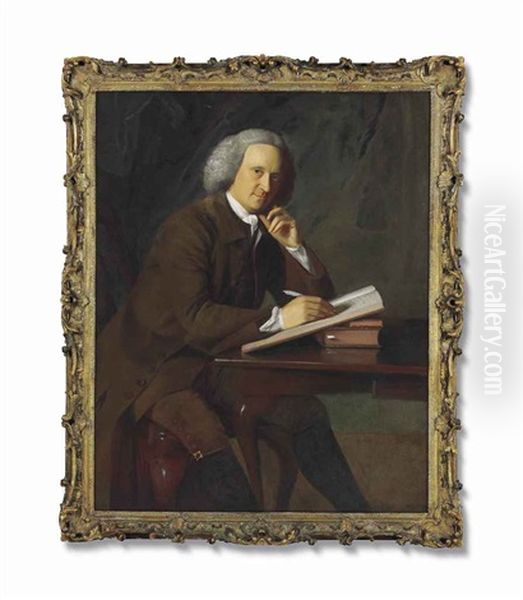 Portrait Of Samuel Phillips Savage Oil Painting by John Singleton Copley