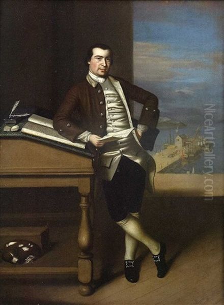 Portrait Of James Tilley Oil Painting by John Singleton Copley