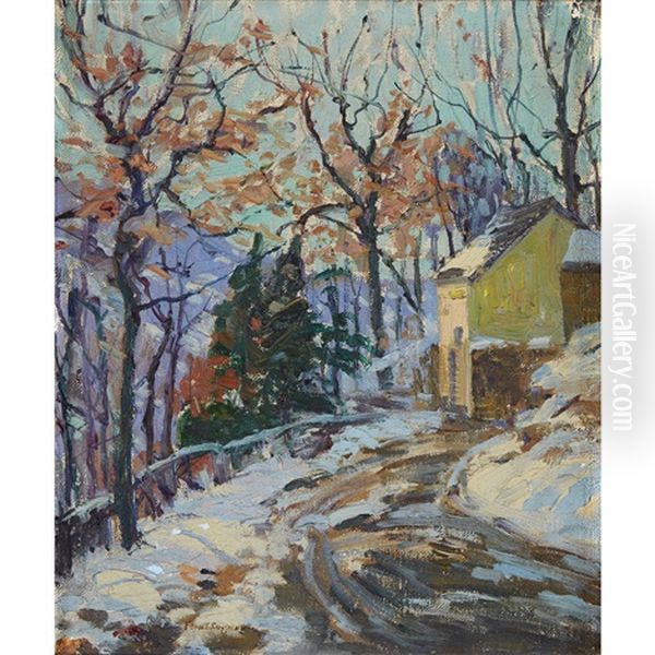 November Oil Painting by Fern Isabel Coppedge