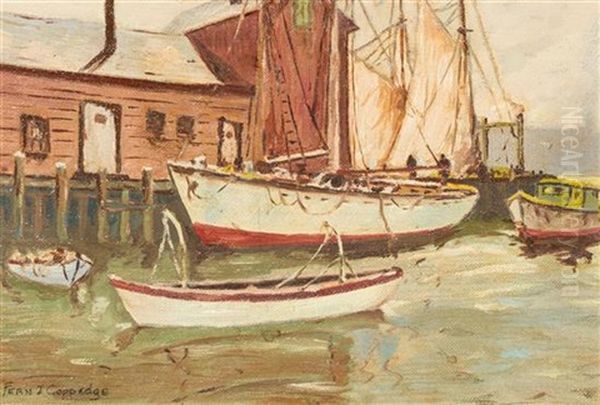 Rockport, Mass Oil Painting by Fern Isabel Coppedge