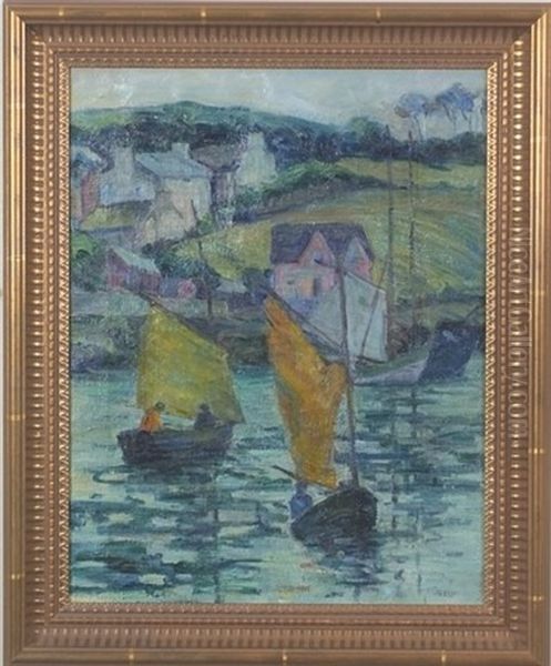 Sailboats by Fern Isabel Coppedge