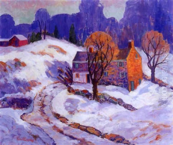 After Christmas (near Carversville, Pa) by Fern Isabel Coppedge