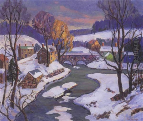 The Carversville Brook by Fern Isabel Coppedge