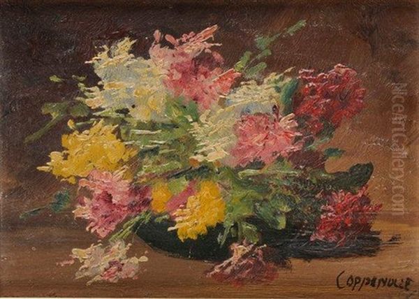 Bouquet Sauvage Oil Painting by Edmond Van Coppenolle