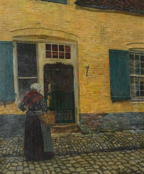 Scene De Rue by Omer Coppens