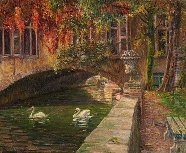 Pont De Gruuthuse Oil Painting by Omer Coppens