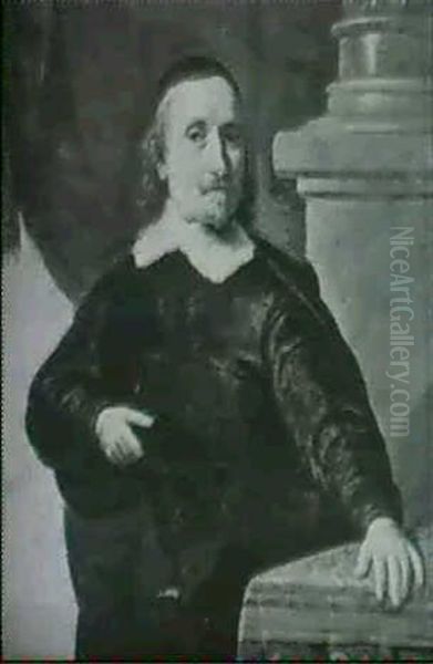 Portrait Of A Merchant Oil Painting by Gonzales Coques