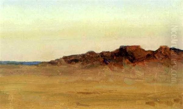 The Egyptian Desert Oil Painting by Matthew Ridley Corbet