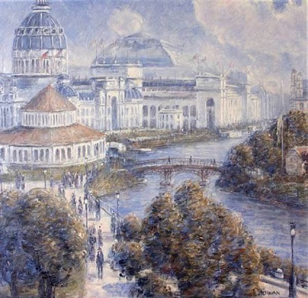 World's Fair Scene by Gail Sherman Corbett