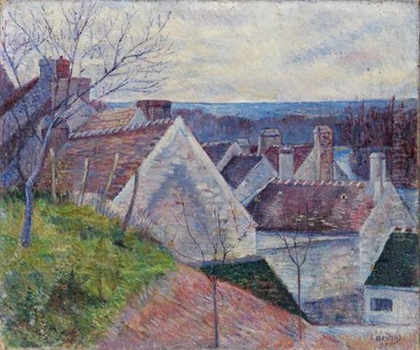 Les Toits, Le Matin Oil Painting by Frederic Samuel Cordey