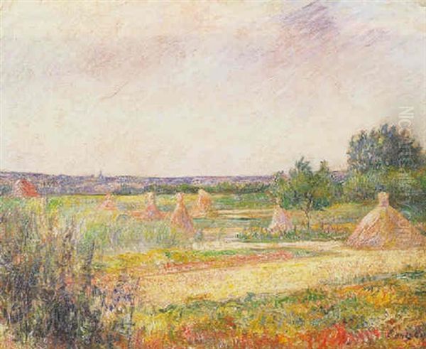 Les Environs De Pontoise Oil Painting by Frederic Samuel Cordey