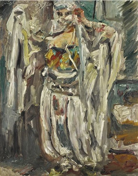 Odaliske (odalisque) Oil Painting by Lovis Corinth