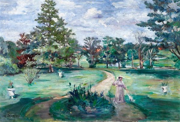 Schlosspark Oil Painting by Lovis Corinth