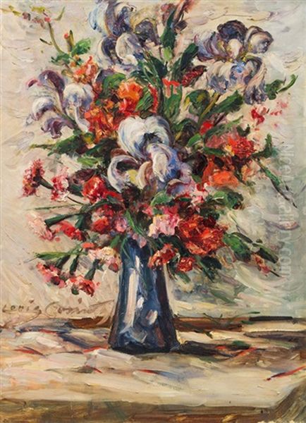 Blumenstillleben Oil Painting by Lovis Corinth