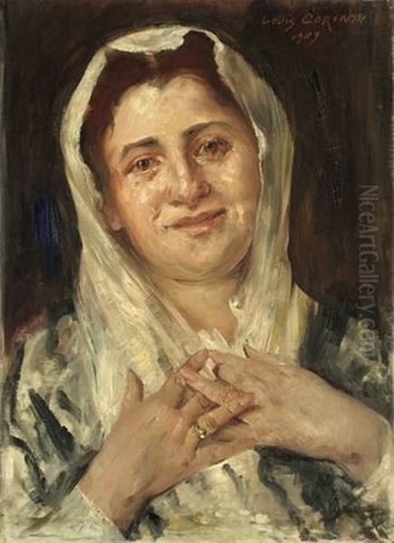 Frauenportrat Oil Painting by Lovis Corinth